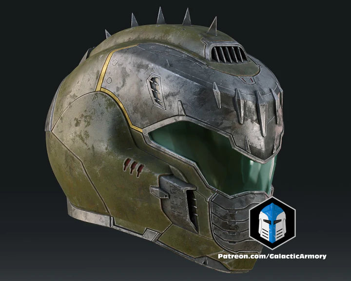 Doom Dark Ages Cosplay Helmet