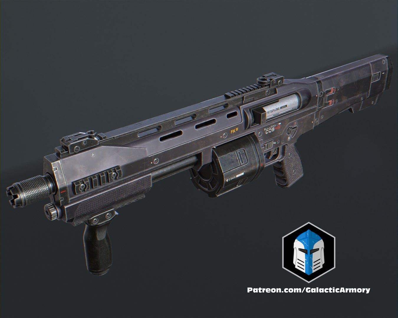 Halo Infinite Bulldog Shotgun Cosplay