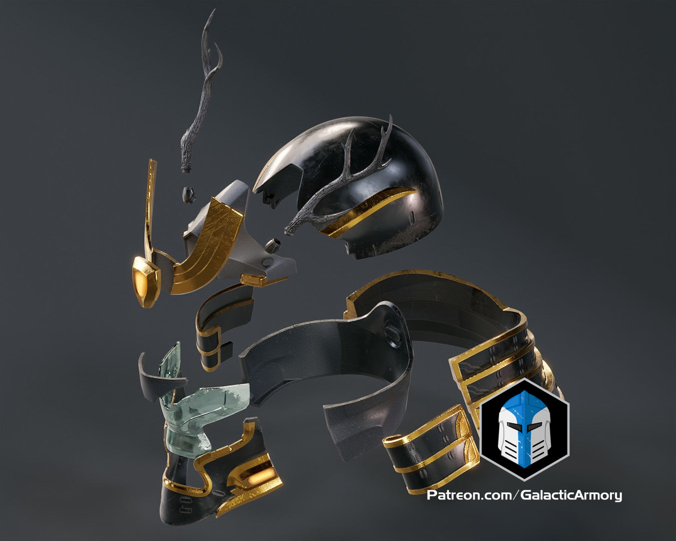 Halo Infinite Kabuto Helmet