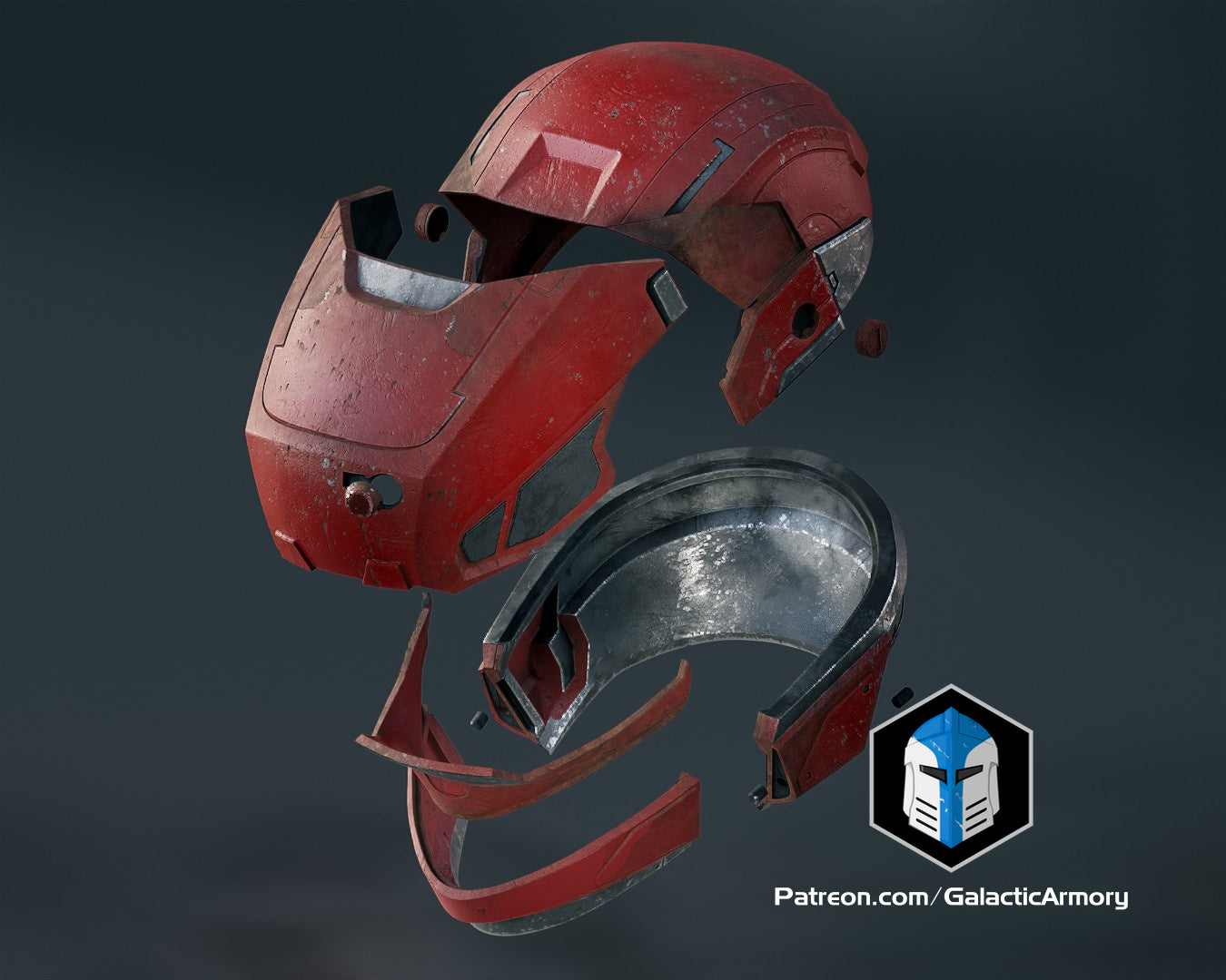 Halo Reach Gungnir Helmet