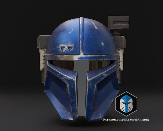 Heavy Mandalorian Cosplay Helmet