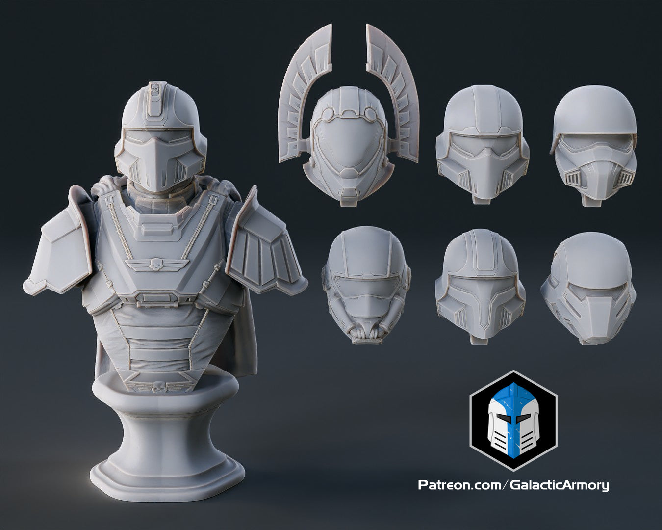 Hero of the Federation Bust
