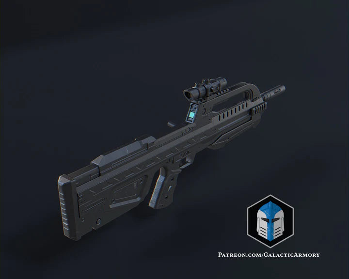 Halo Infinite Battle Rifle Cosplay