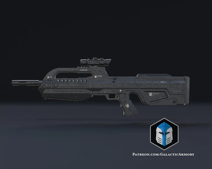 Halo Infinite Battle Rifle Cosplay