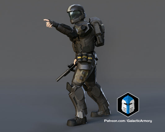 ODST Figurine - Pose 3