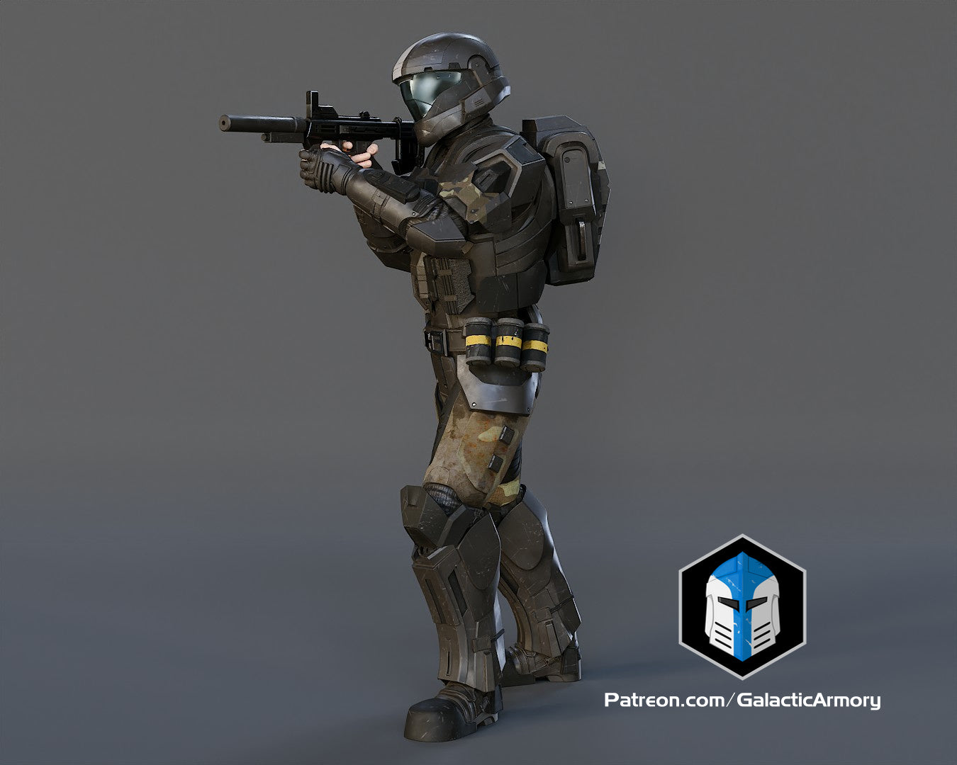 ODST Figurine - Pose 4