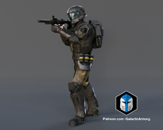 ODST Figurine - Pose 4