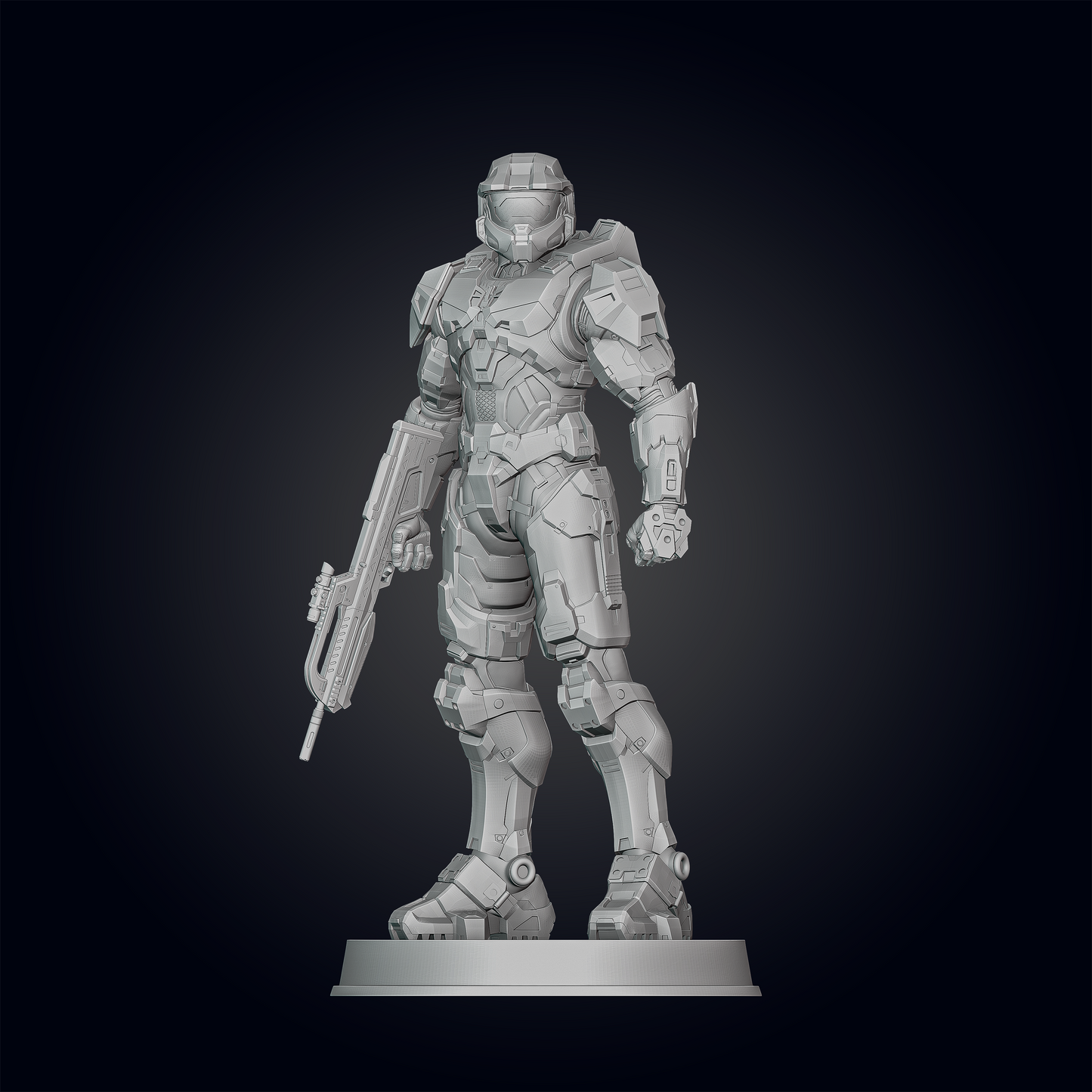 Master Chief Figurine Pose 2