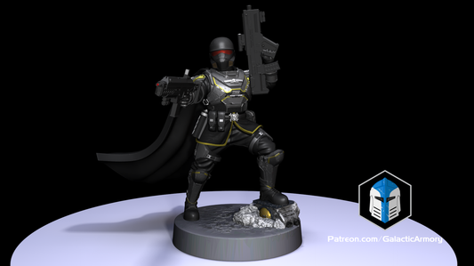Helldiver Miniature - Pose 10