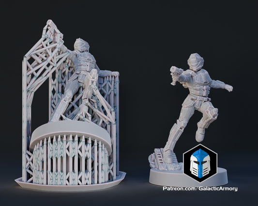 ODST Dare Miniature (Alpha Nine) - Pose 2