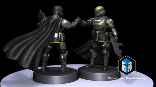 Helldiver Miniature - Pose 14