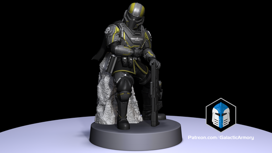 Helldiver Miniature - Pose 16