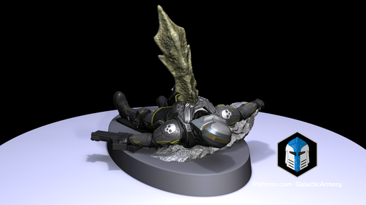 Helldiver Miniature - Pose 18