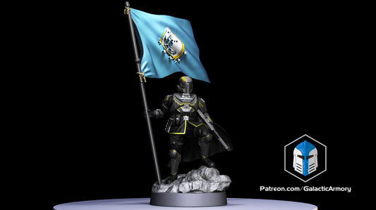 Helldiver Miniature - Pose 1