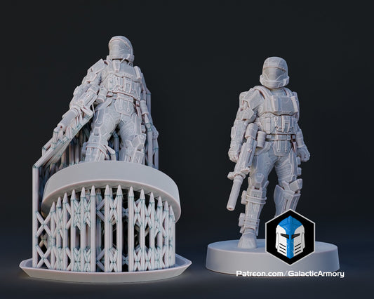 ODST Alpha Nine Army - Pose 1