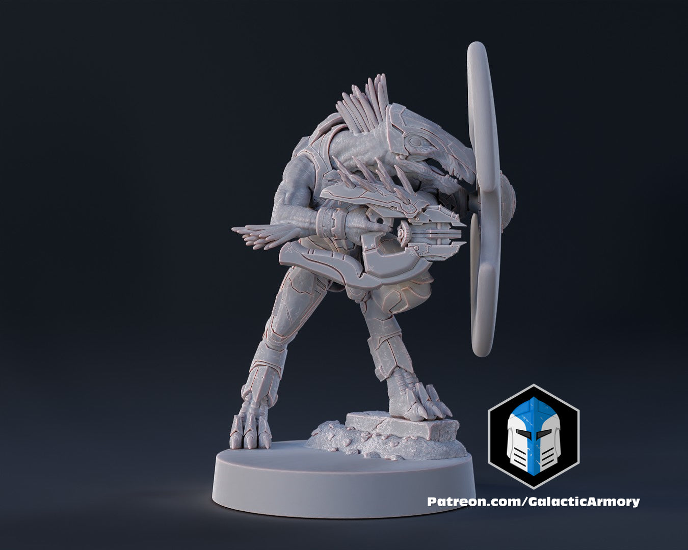 Jackal Miniature - Pose 2