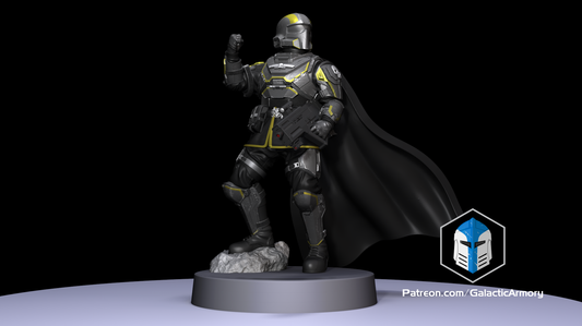 Helldiver Miniature - Pose 2