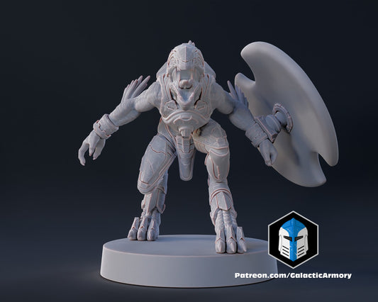 Jackal Miniature - Pose 3