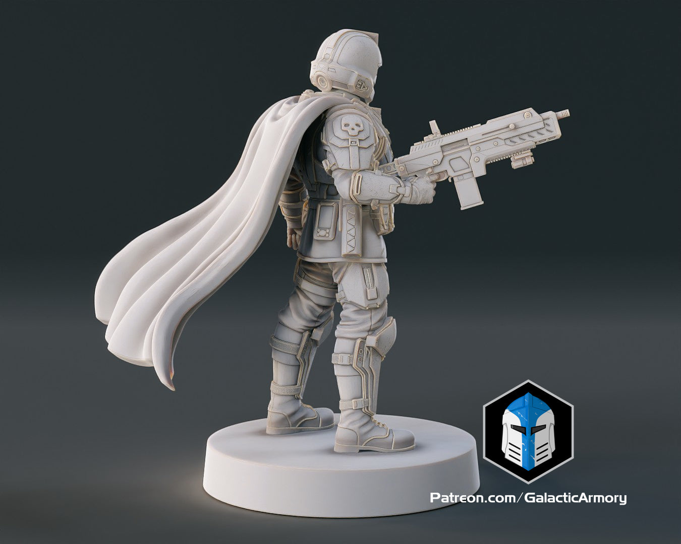 Helldiver Miniature - Pose 3