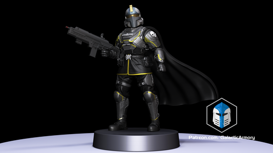 Helldiver Miniature - Pose 3