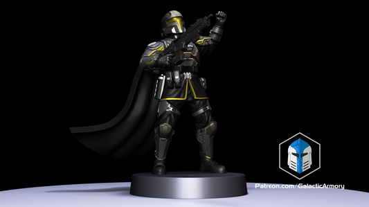 Helldiver Miniature - Pose 4