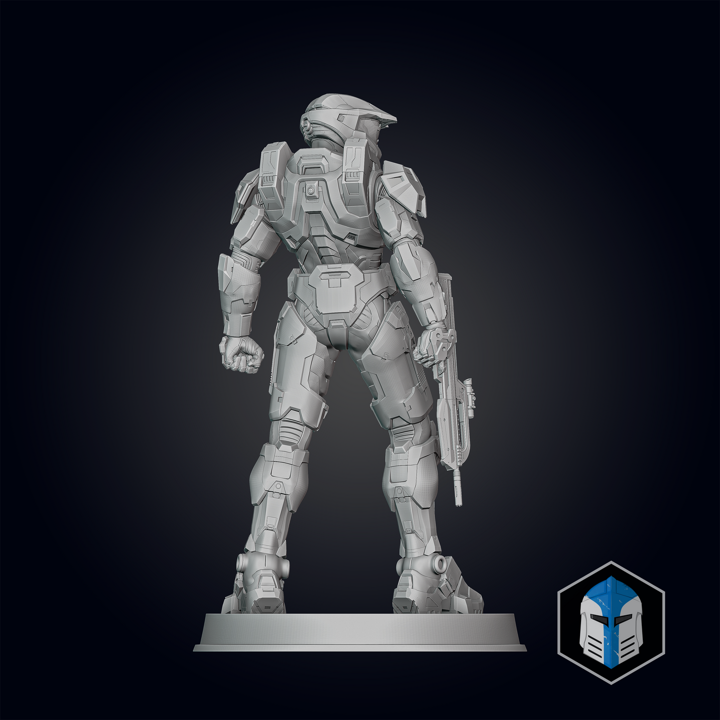 Master Chief Figurine Pose 6