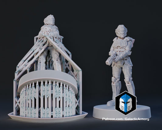 ODST Dare Miniature (Alpha Nine) - Pose 1