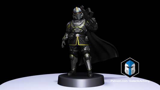 Helldiver Miniature - Pose 7