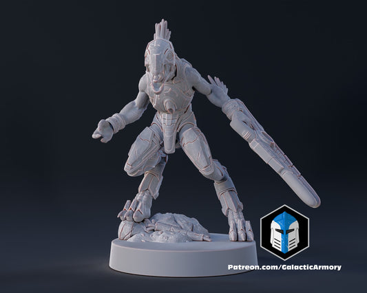 Jackal Miniature - Pose 8