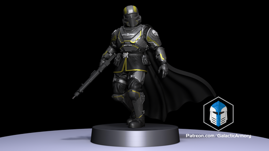 Helldiver Miniature - Pose 9
