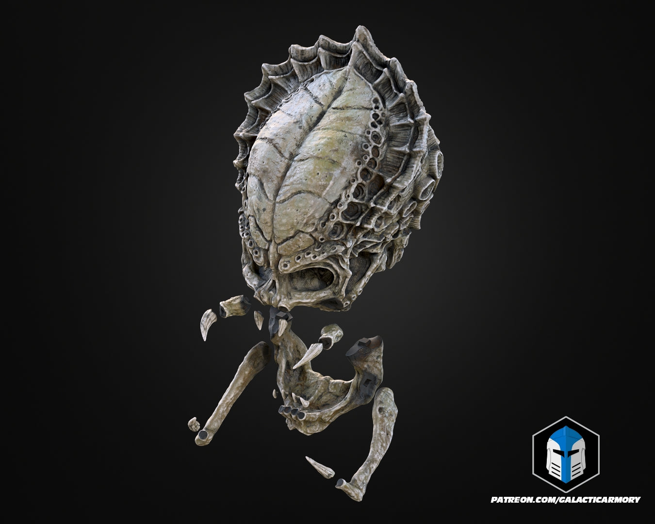 Predator Skull Trophy | Wall Mountable