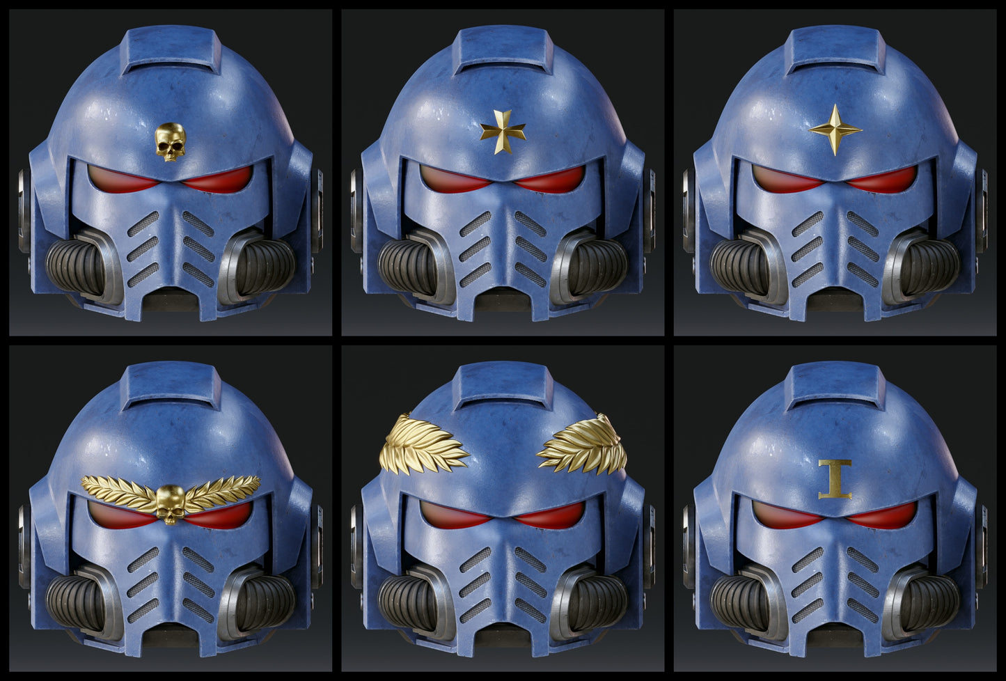 Primary Warrior Cosplay Helmet