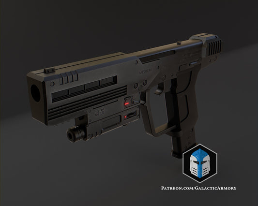 Halo 3 ODST SOCOM Pistol Cosplay