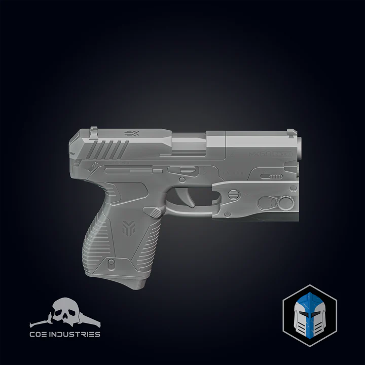 Halo Infinite Sidekick Pistol Cosplay