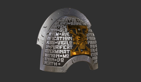 Ebony Watcher Pauldron Display