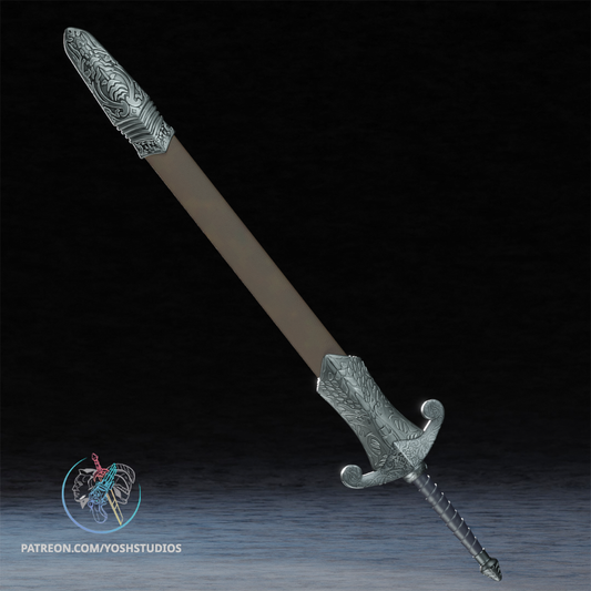 Oblivion Silver Sword Cosplay
